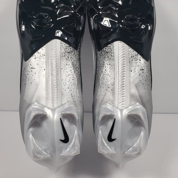 Nike Vapor Edge Elite 360 2 Silver Black White Football Cleats DA5457-003 Mens10 - Picture 11 of 12